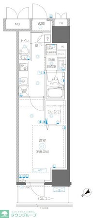 アルファレジデンシア南千住の物件間取画像